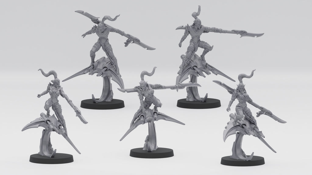 Dark Space Elf Cutters (5)