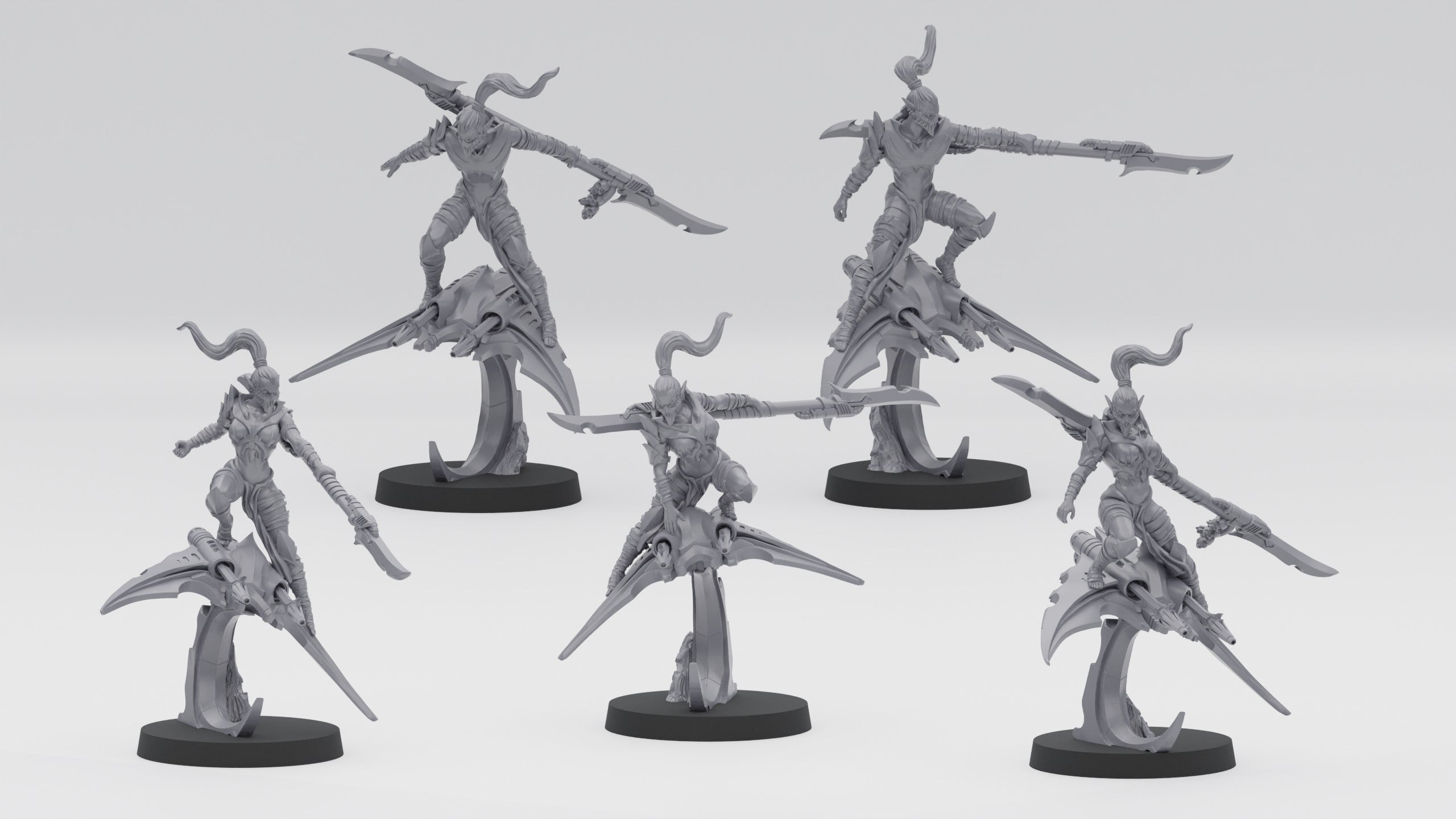 Dark Space Elf Cutters (5)