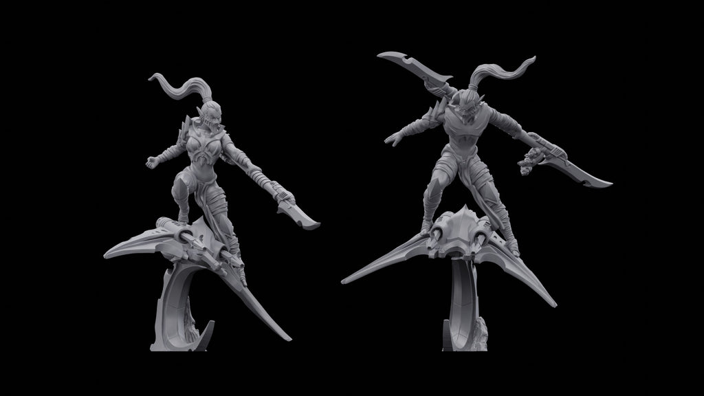 Dark Space Elf Cutters (5)