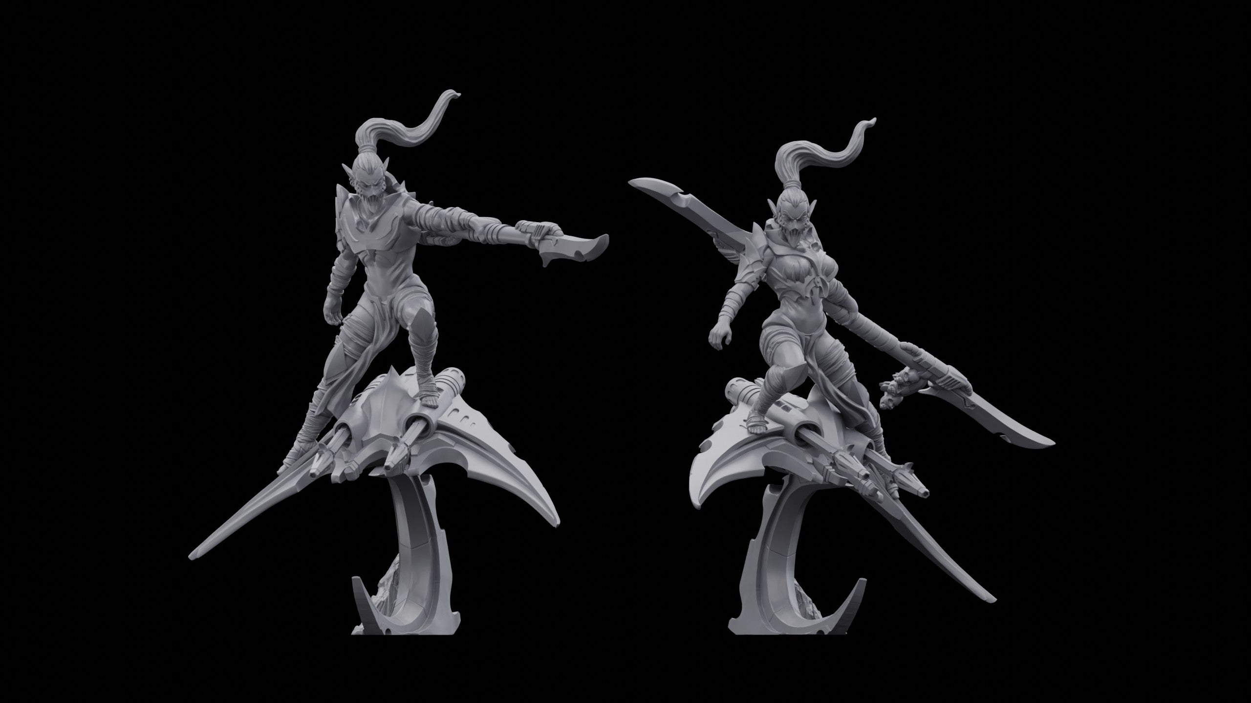 Dark Space Elf Cutters (5)