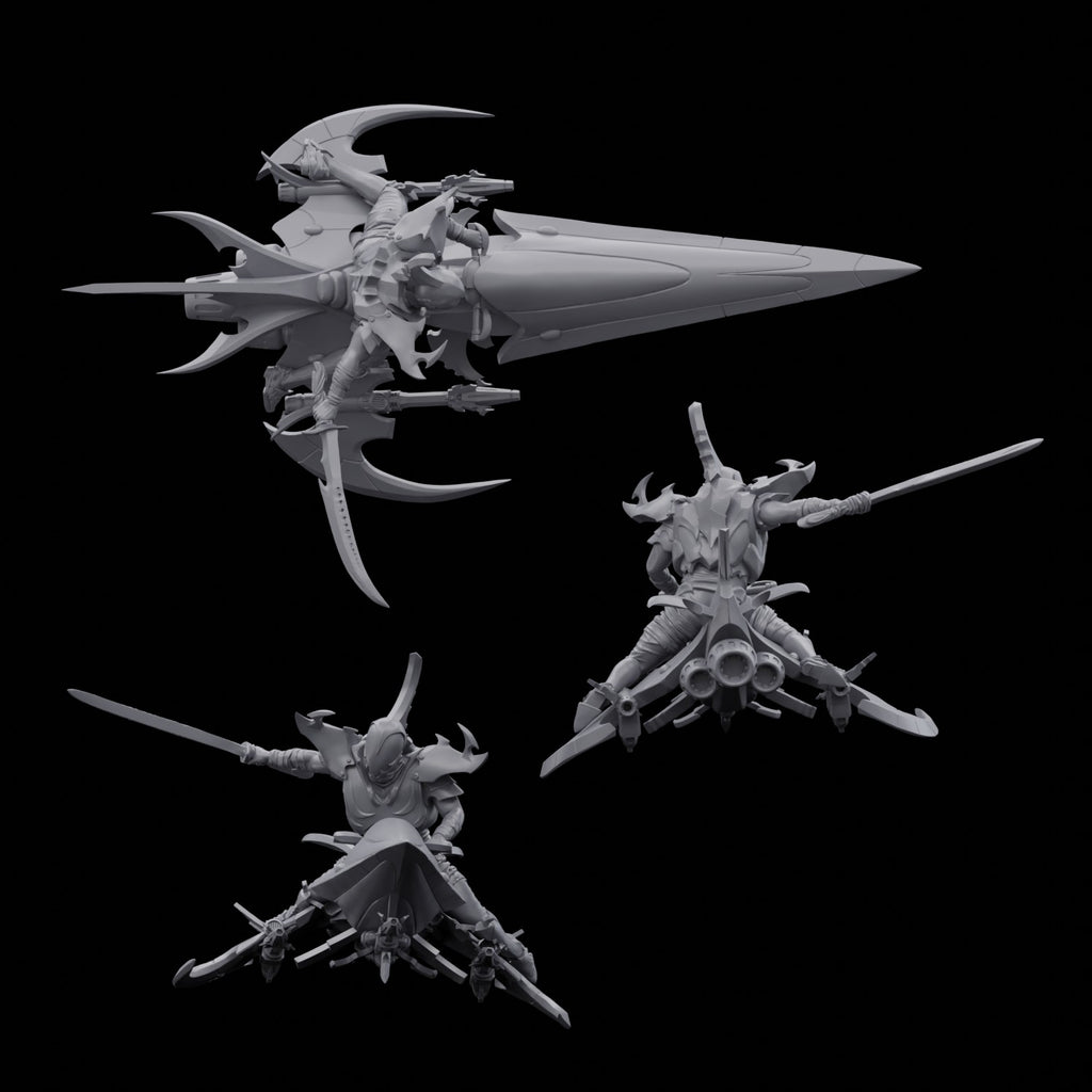 Dark Space Elf Swift Blades (3)