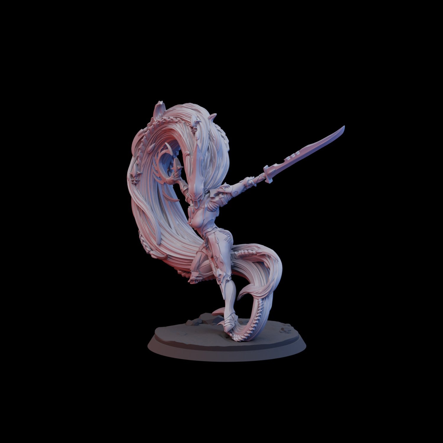 Space Elves Yar Kriss (1) - Tabletop Miniatures - ProxiesAU