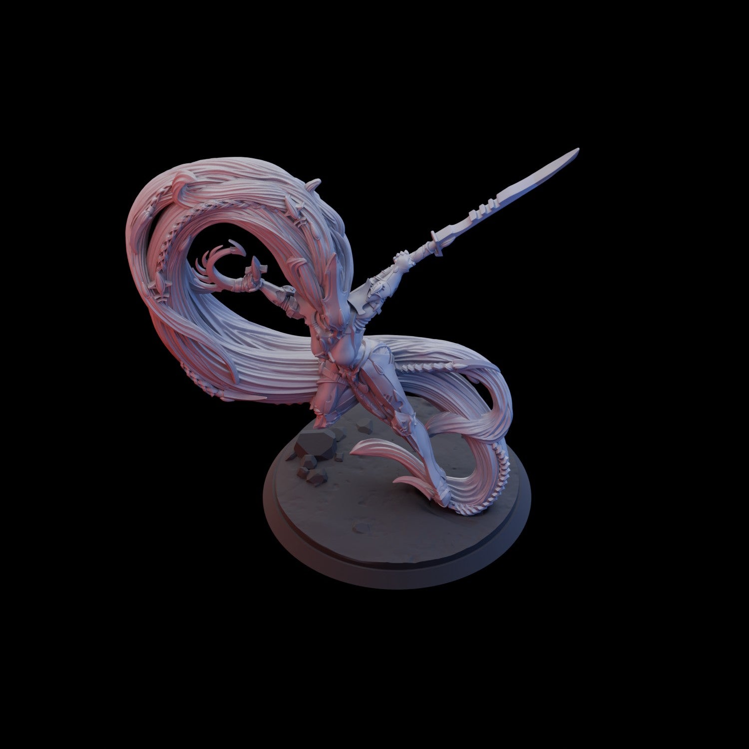 Space Elves Yar Kriss (1) - Tabletop Miniatures - ProxiesAU