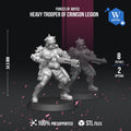 Crimson Legion Heavy Trooper