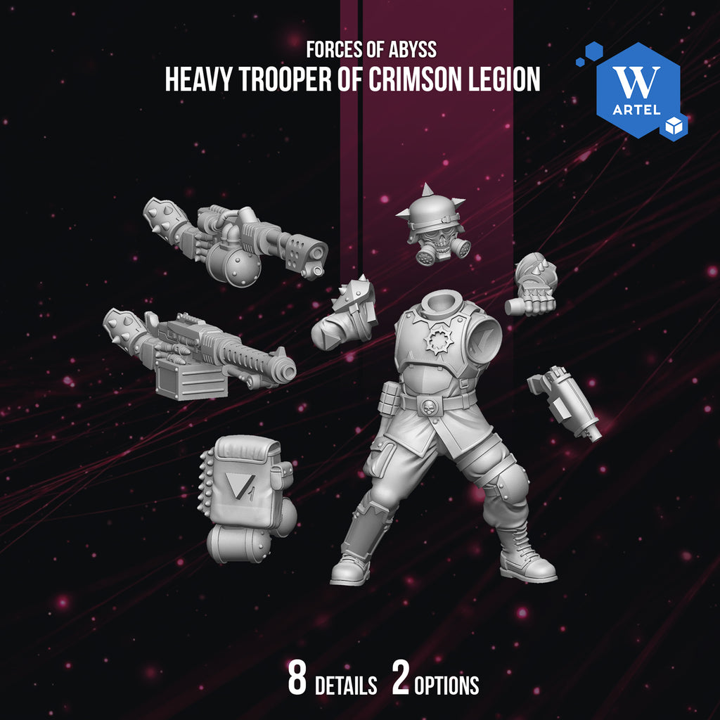 Crimson Legion Heavy Trooper