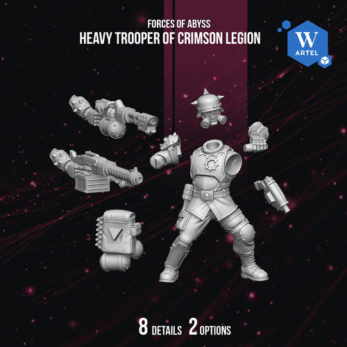 Crimson Legion Heavy Trooper