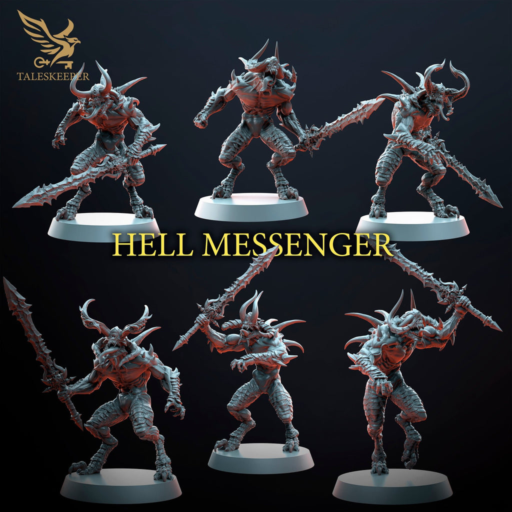 Hell Messengers - Set 1 (6) - Tabletop Miniatures - ProxiesAU
