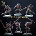 Hell Messengers - Set 1 (6) - Tabletop Miniatures - ProxiesAU