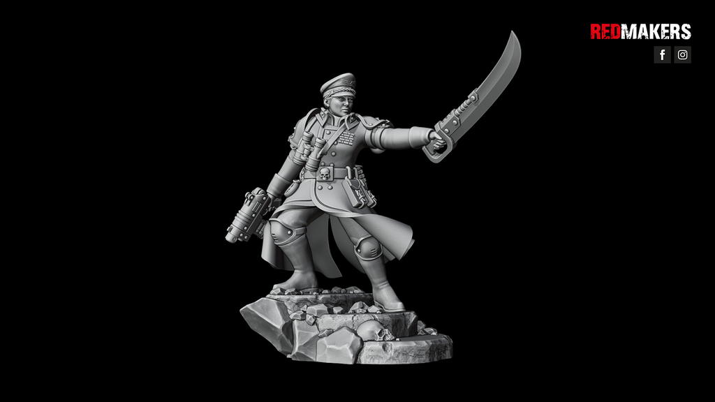 Imperium Female Officer Shock Troops (1)