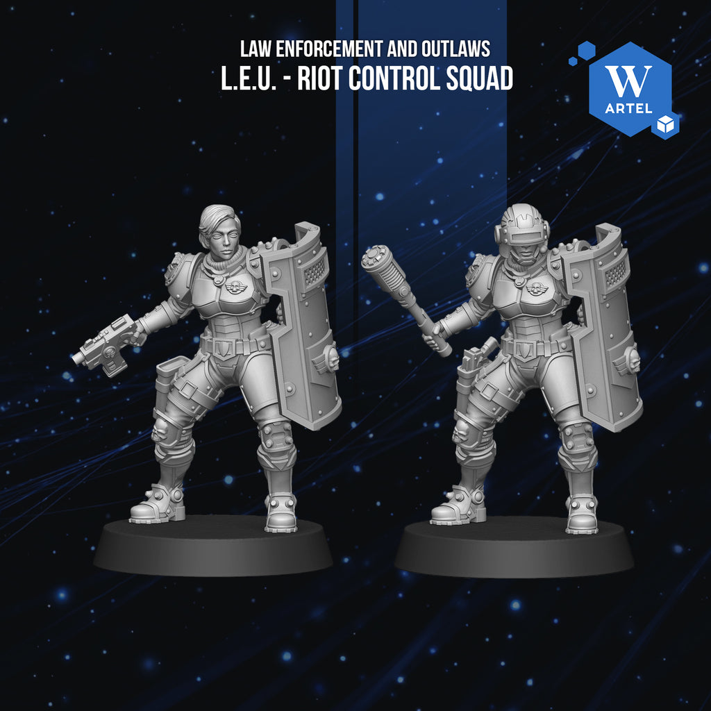 L.E.U. Riot Control Squad (5)