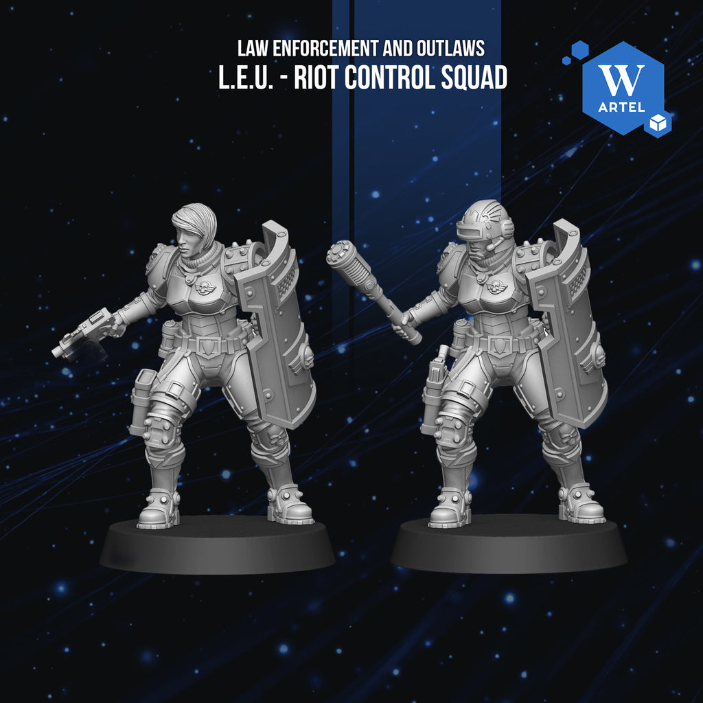 L.E.U. Riot Control Squad (5)