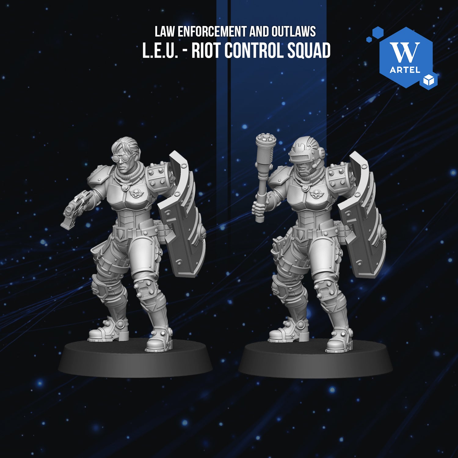 L.E.U. Riot Control Squad (5)