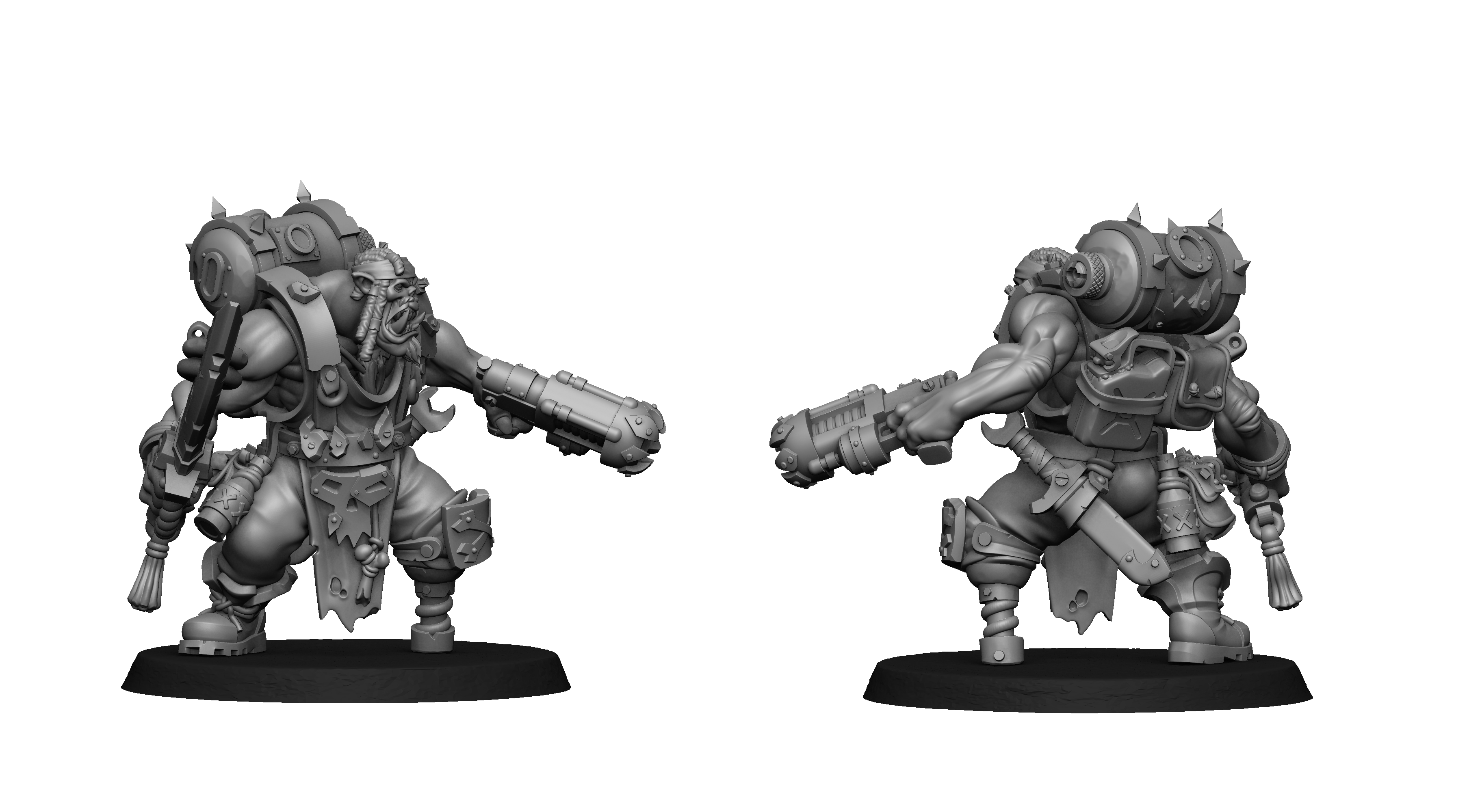 Space Orc - Pirate Mechaniak