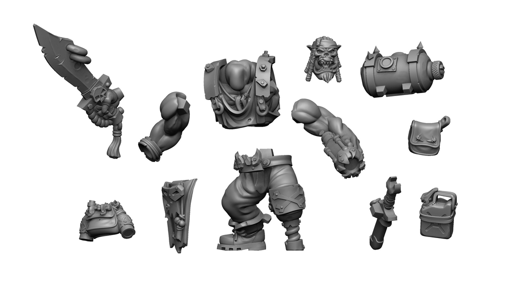 Space Orc - Pirate Mechaniak