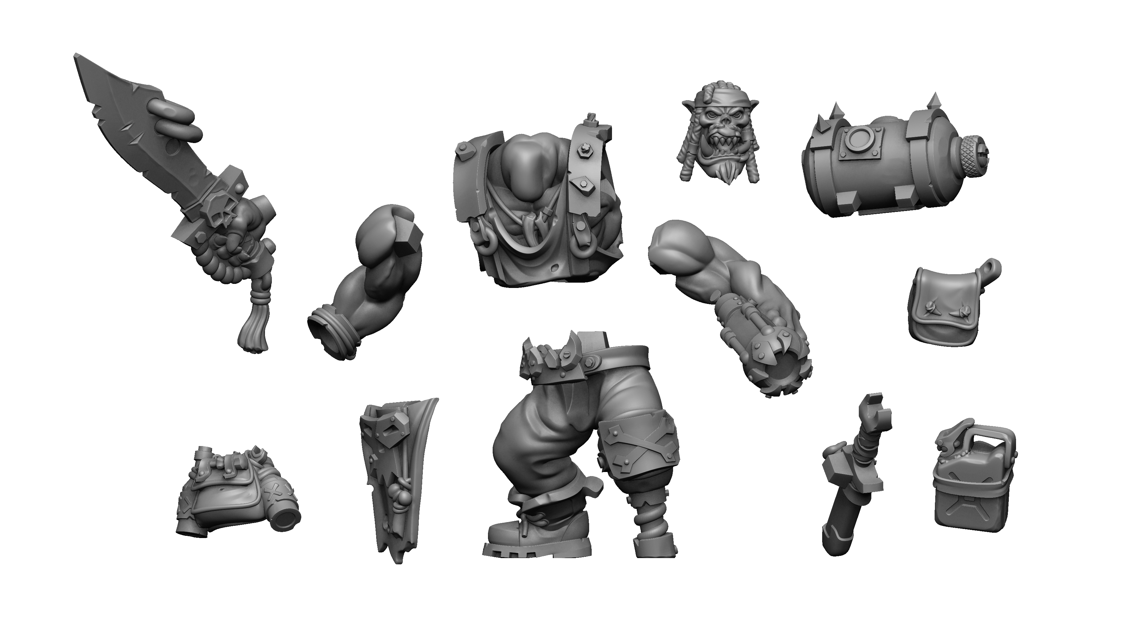 Space Orc - Pirate Mechaniak
