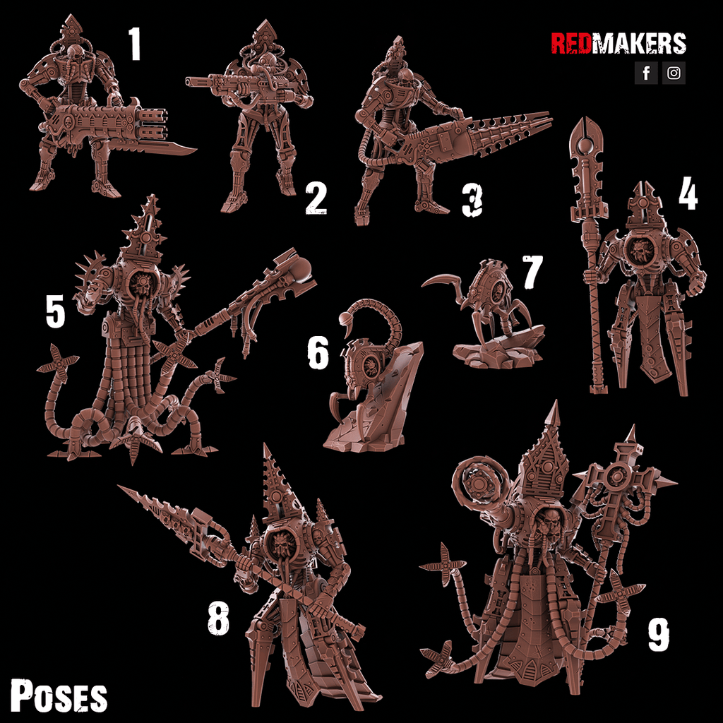 Obsidian Conclave Kill Squad (9) - Tabletop Miniatures - ProxiesAU