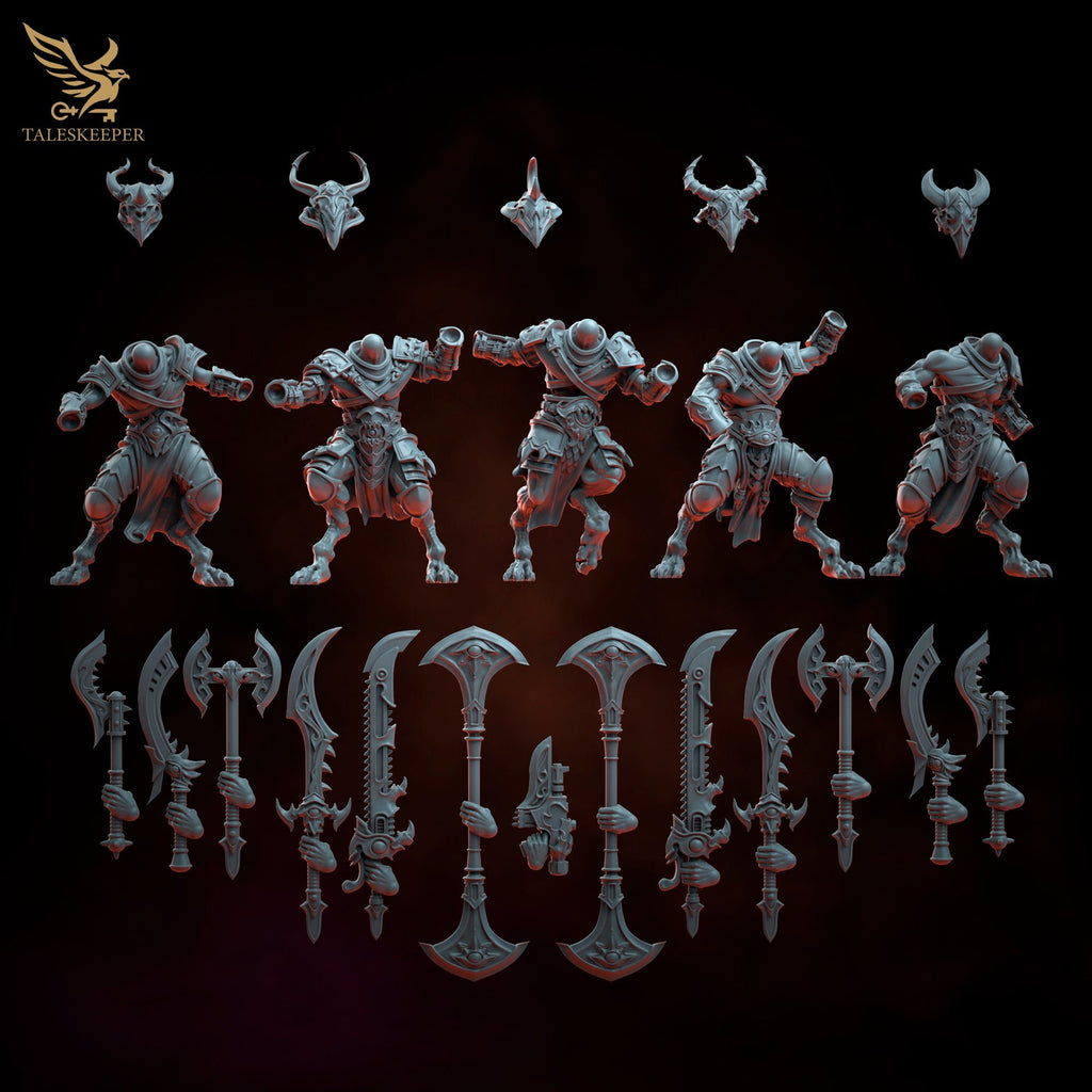 Ozymandias Gladiators (5) - Tabletop Miniatures - ProxiesAU