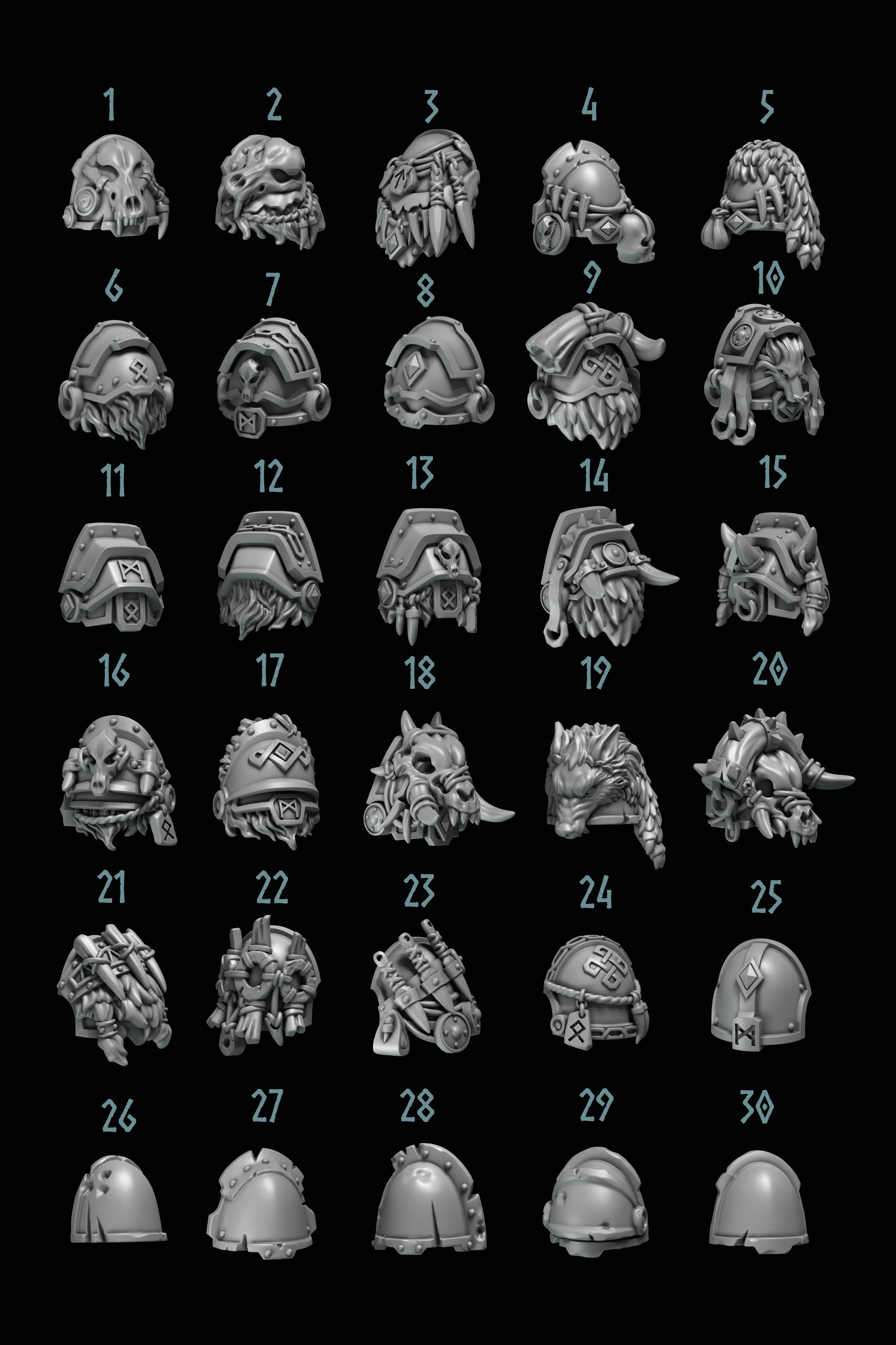 Primal Hounds Shoulder Pads (30)