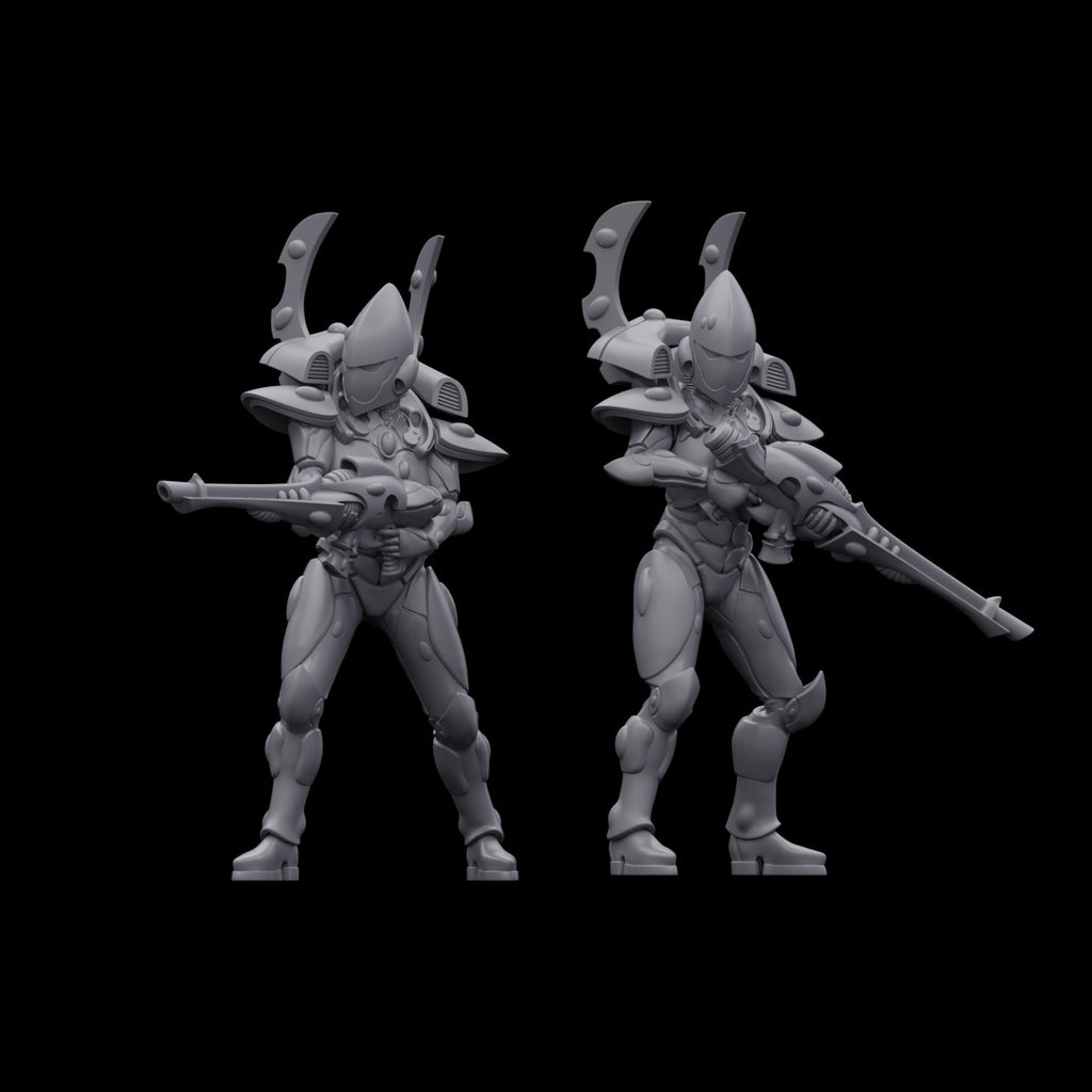 Space Elves Male Defence Squad (10)
