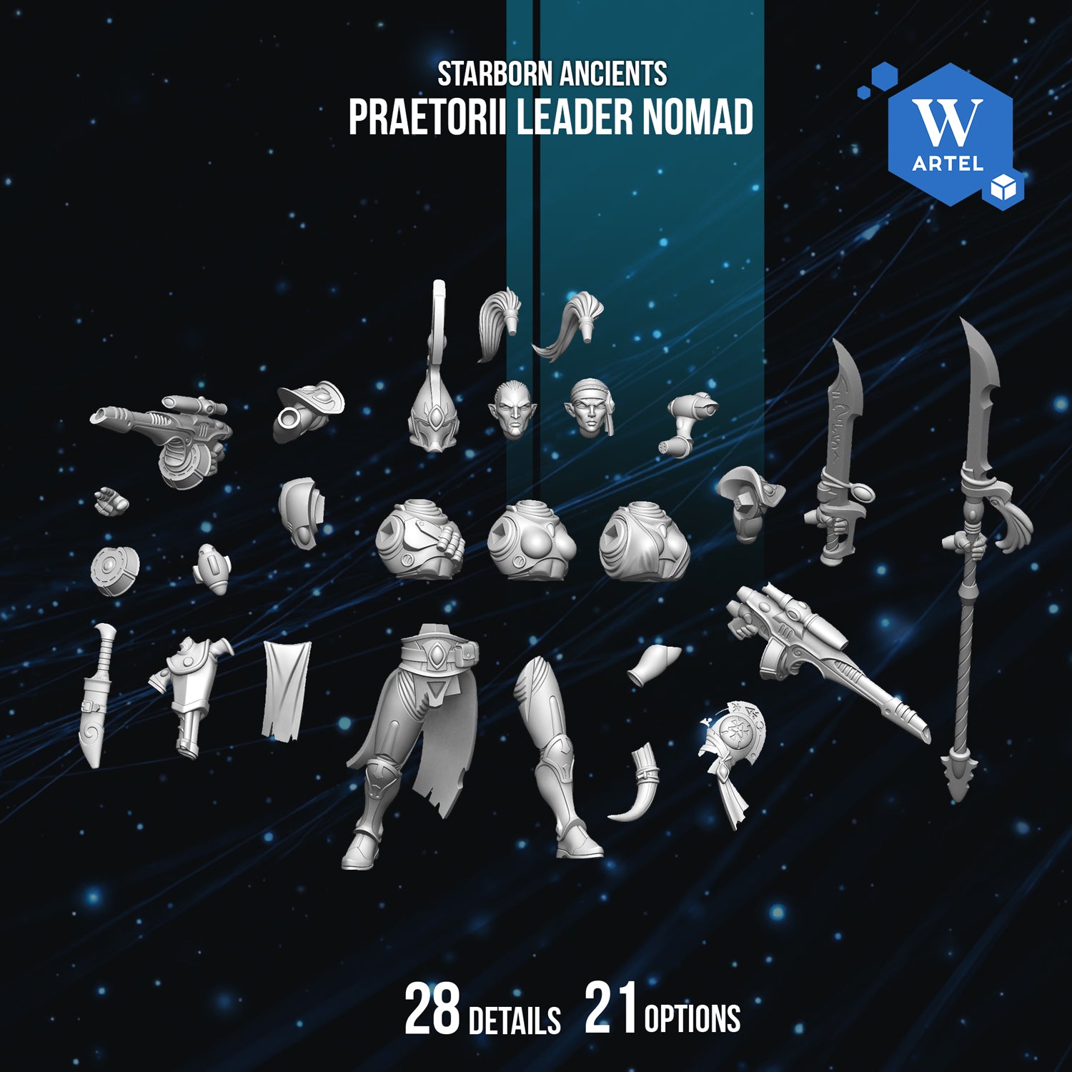 Space Elves Praetorii Nomad Leader