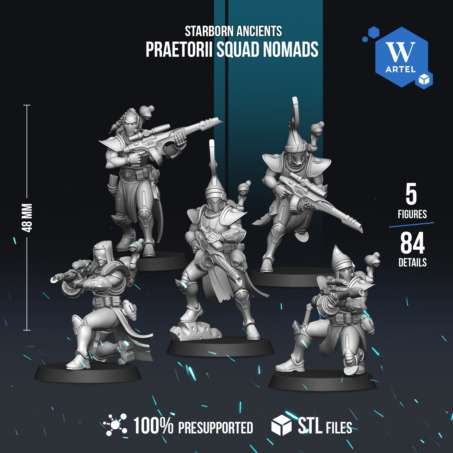 Space Elves Praetorii Squad Nomads