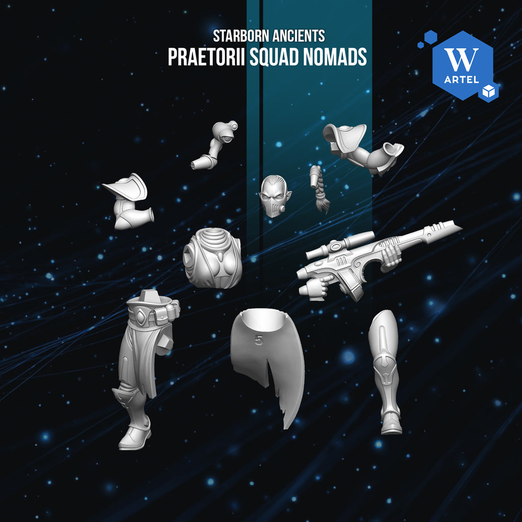 Space Elves Praetorii Squad Nomads