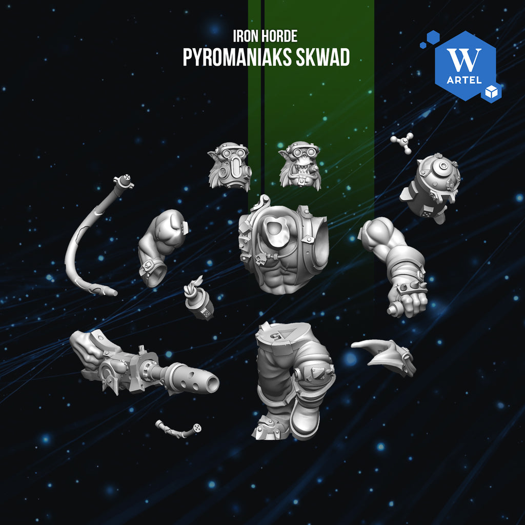 Space Orc Pyromaniaks Skwad (5)