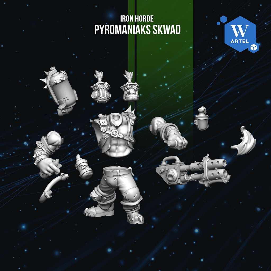 Space Orc Pyromaniaks Skwad (5)