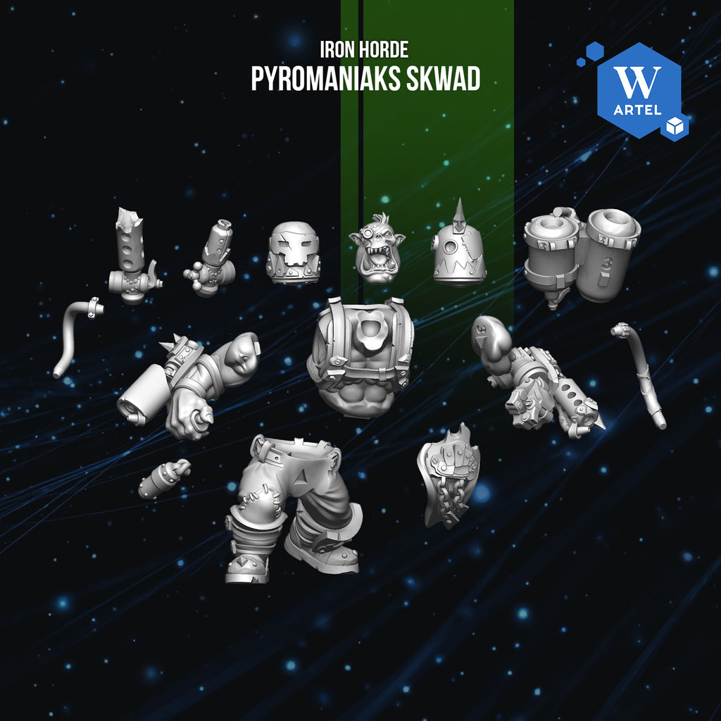Space Orc Pyromaniaks Skwad (5)