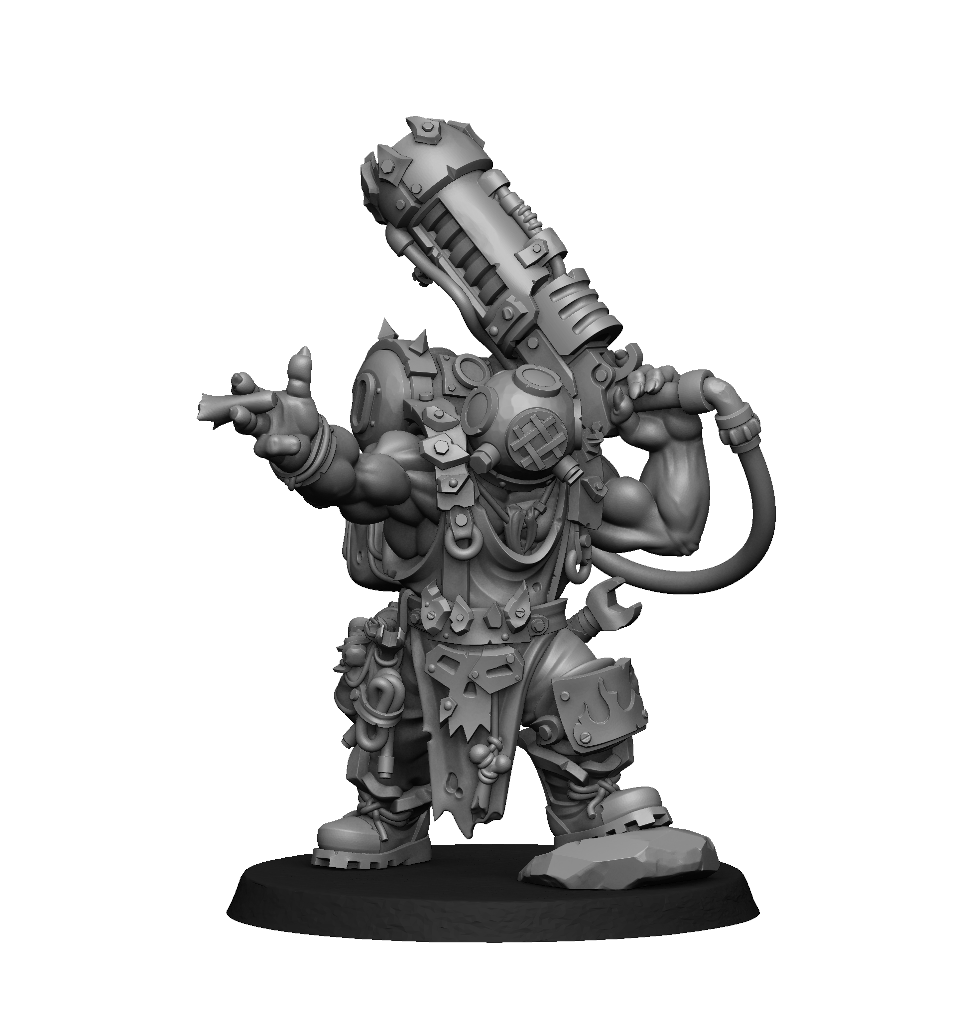 Space Orc - Pirate Pyromaniaks Skwad (5)