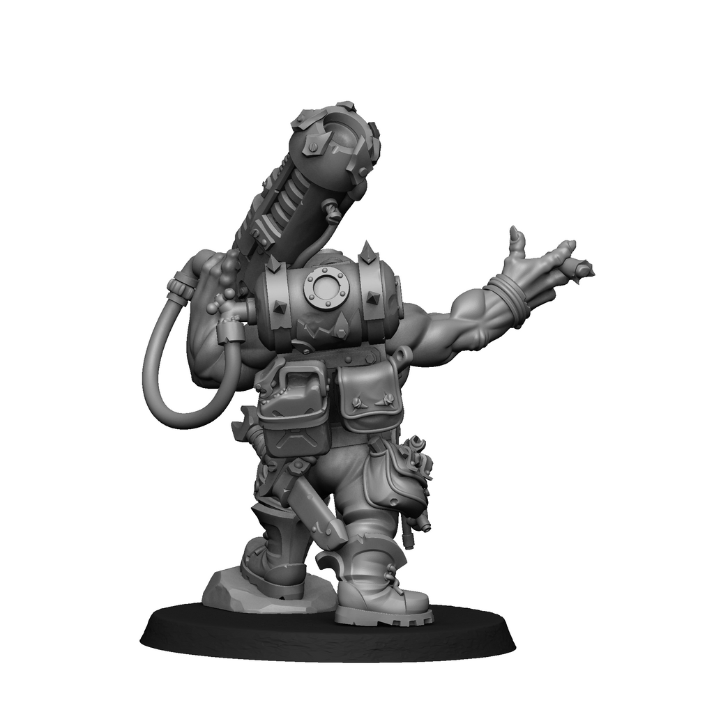 Space Orc - Pirate Pyromaniaks Skwad (5)