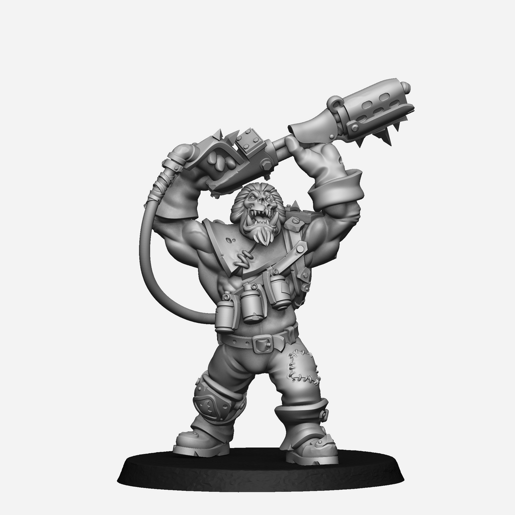 Space Orc - Pirate Pyromaniaks Skwad (5)
