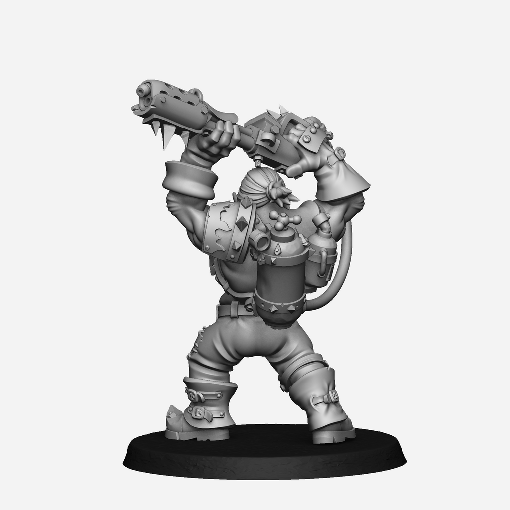 Space Orc - Pirate Pyromaniaks Skwad (5)
