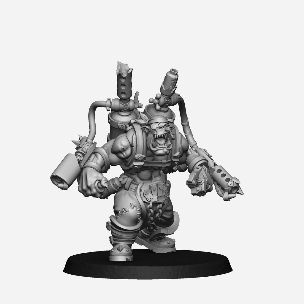 Space Orc - Pirate Pyromaniaks Skwad (5)