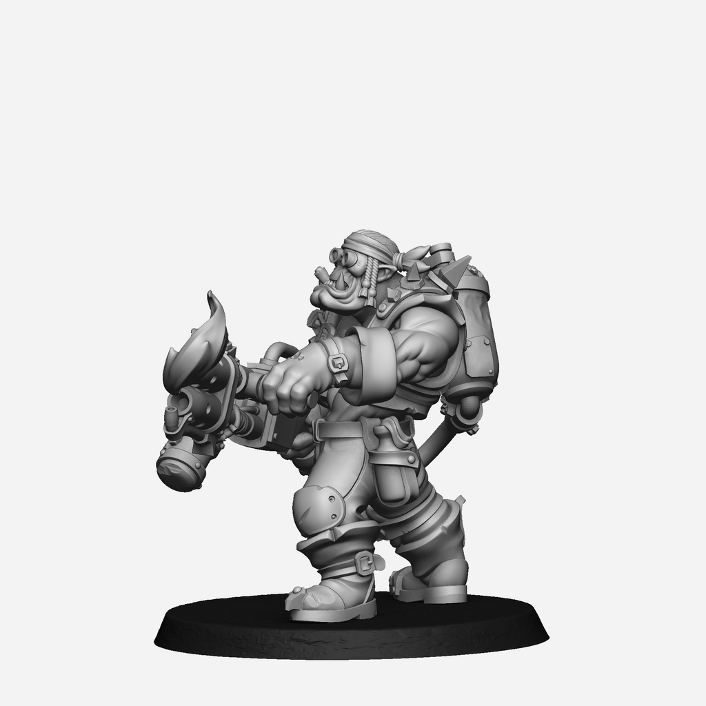 Space Orc - Pirate Pyromaniaks Skwad (5)