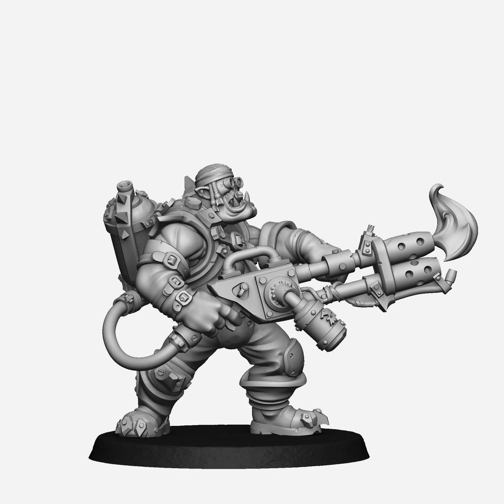 Space Orc - Pirate Pyromaniaks Skwad (5)