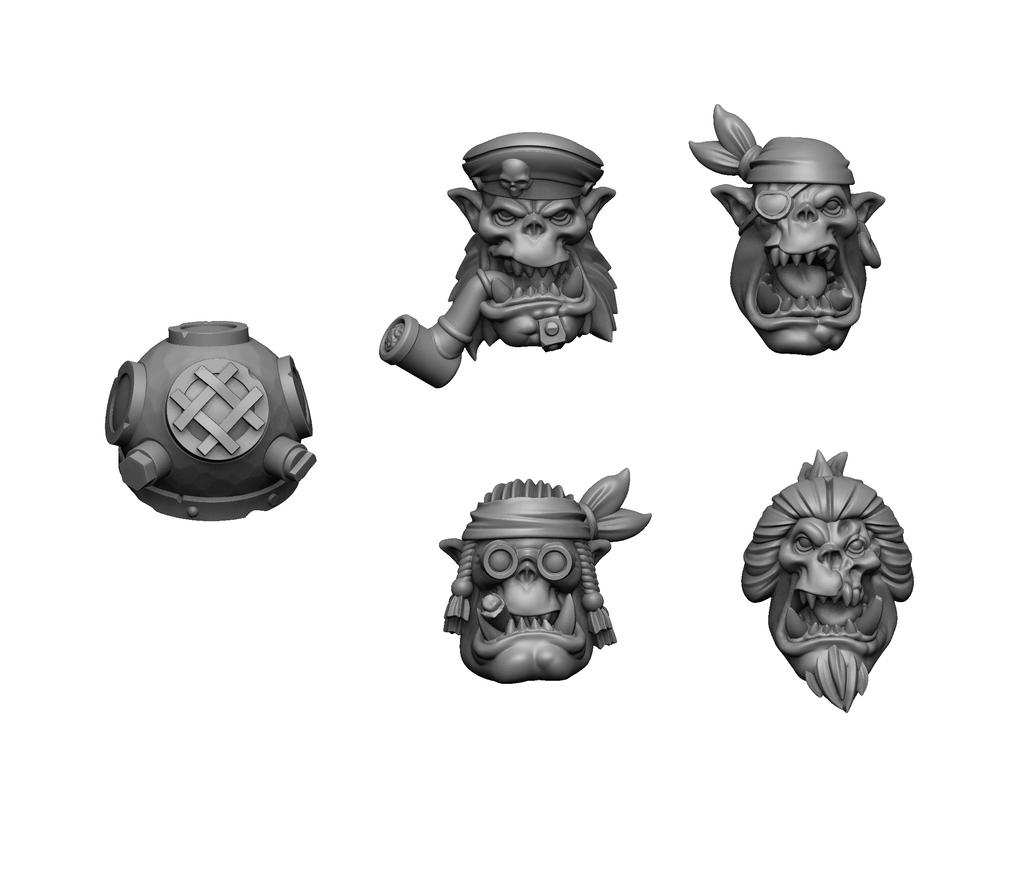 Space Orc - Pirate Pyromaniaks Skwad (5)
