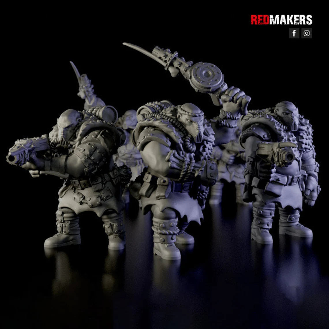 Imperial Force Abhuman Giants Squad (5)