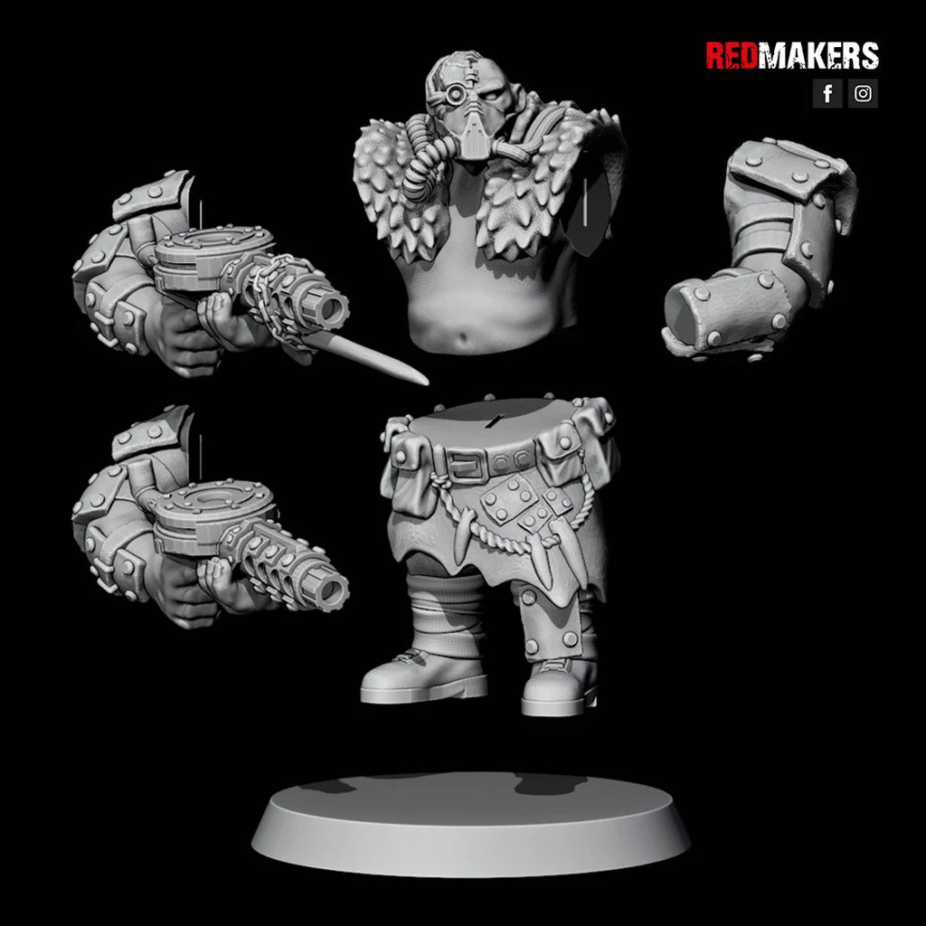 Imperial Force Abhuman Giants Squad (5)