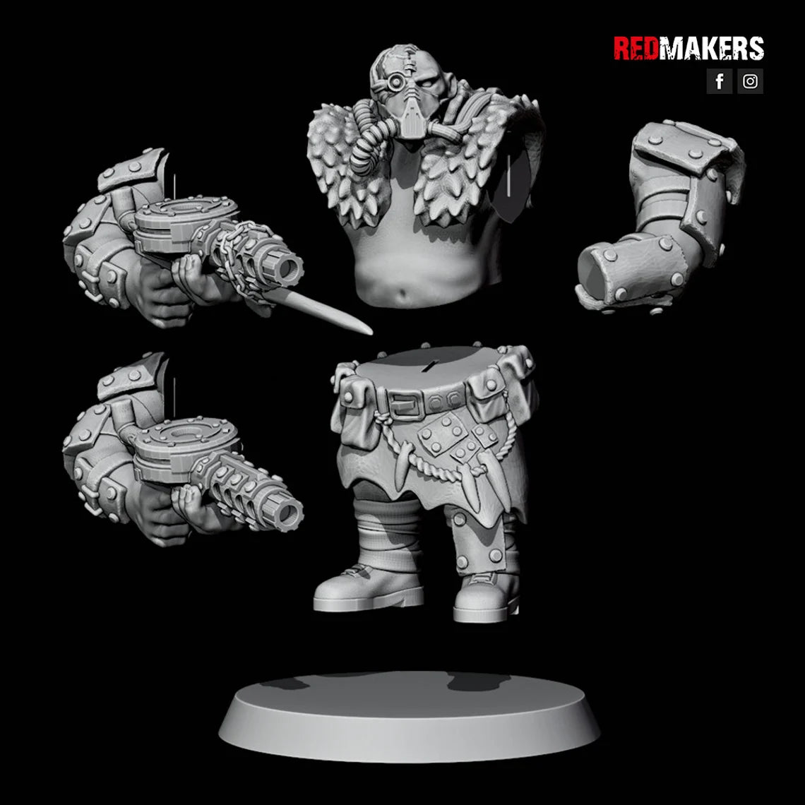Imperial Force Abhuman Giants Squad (5)