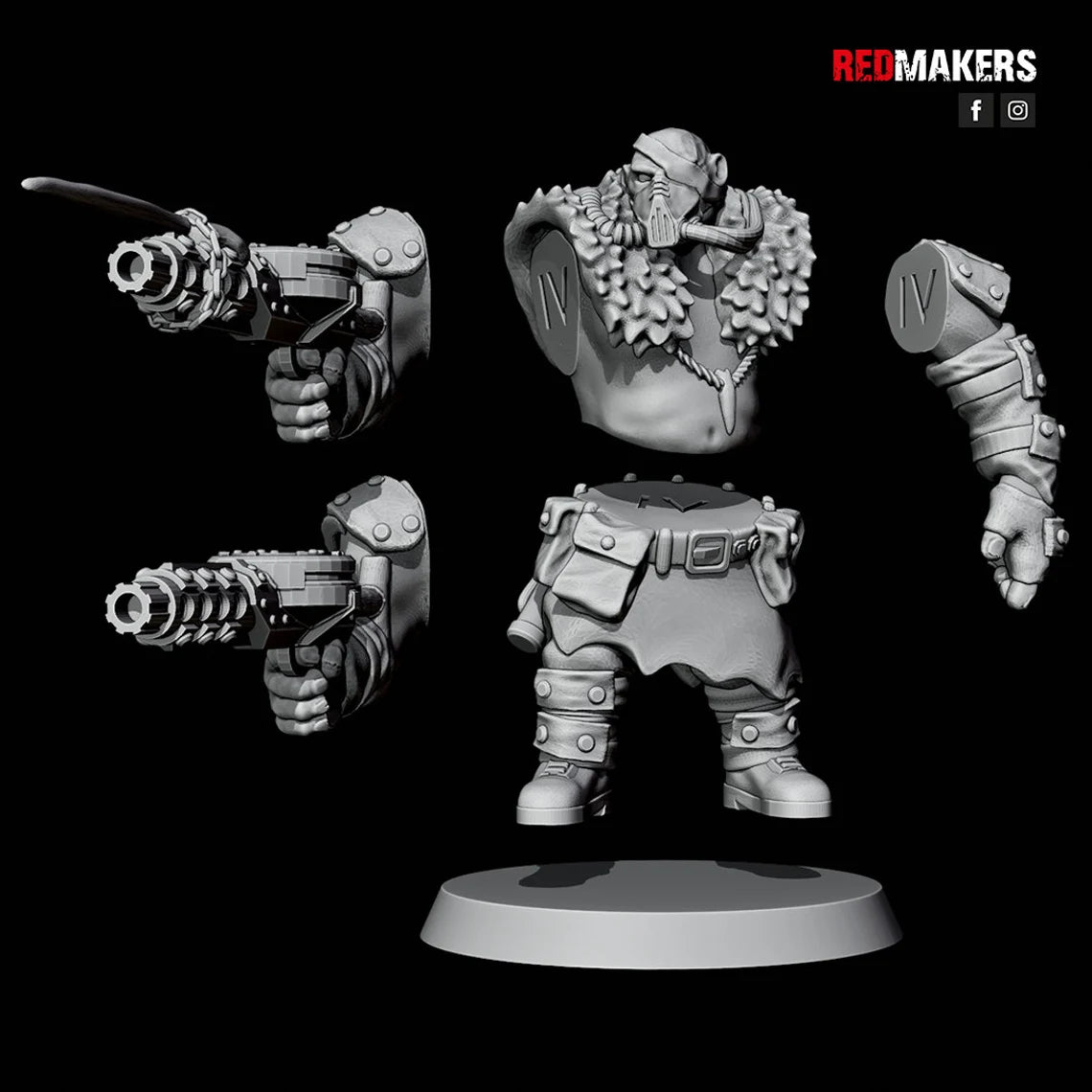 Imperial Force Abhuman Giants Squad (5)
