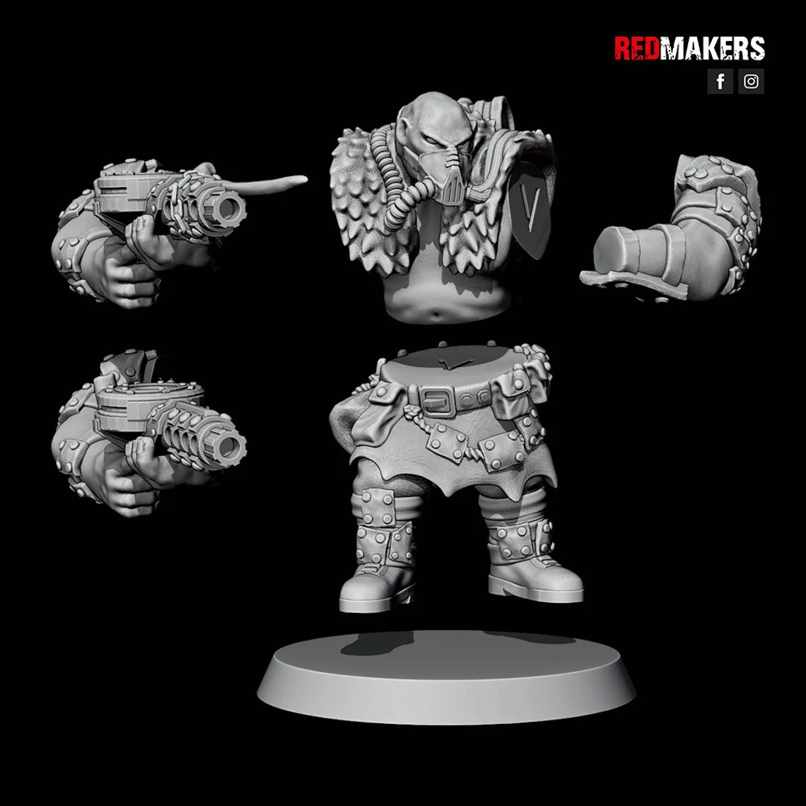 Imperial Force Abhuman Giants Squad (5)