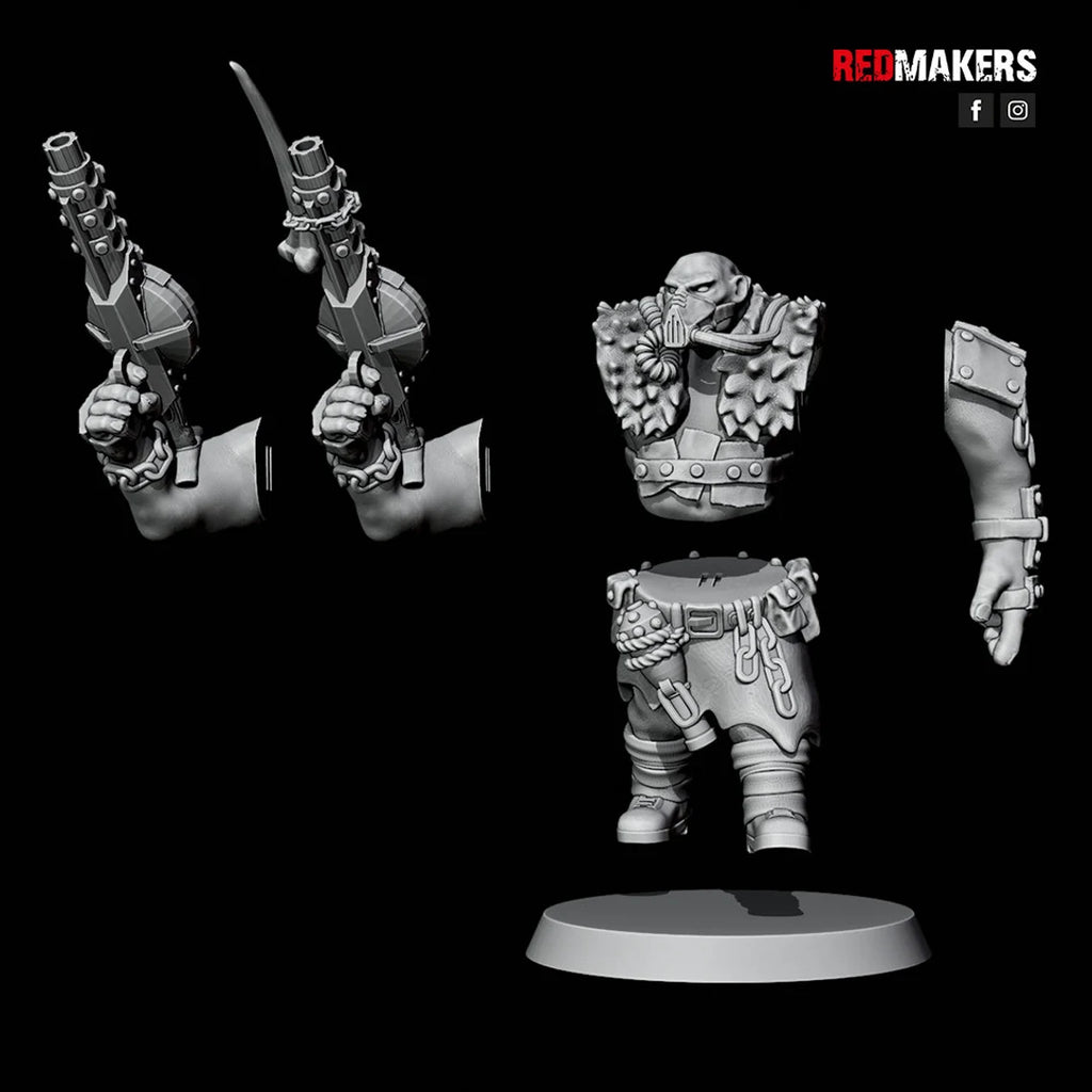 Imperial Force Abhuman Giants Squad (5)