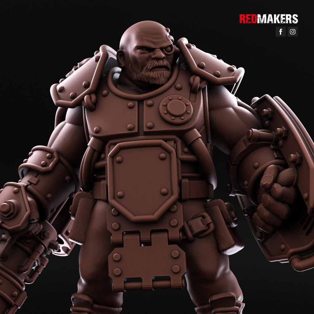 Imperial Force Abhuman Armored Giants Squad (5)