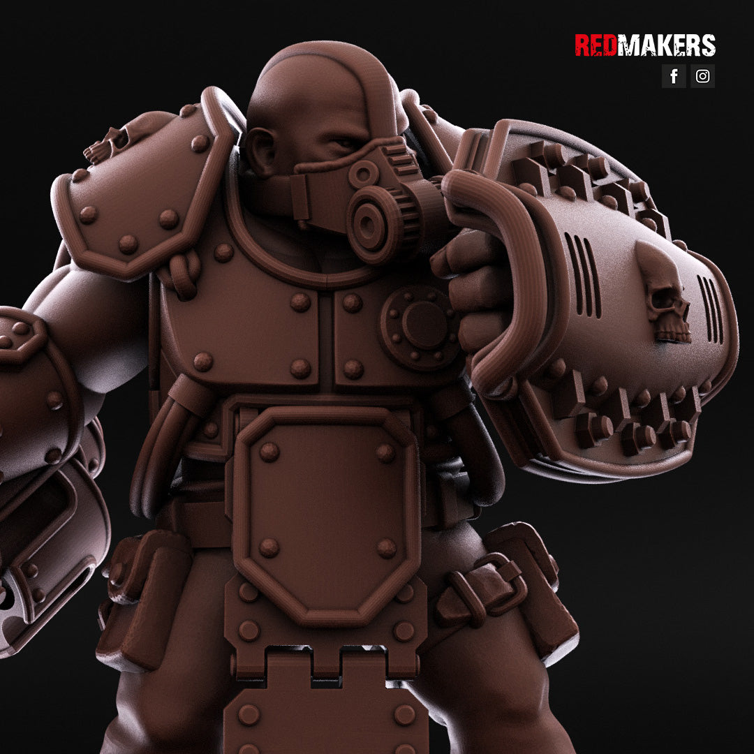 Imperial Force Abhuman Armored Giants Squad (5)