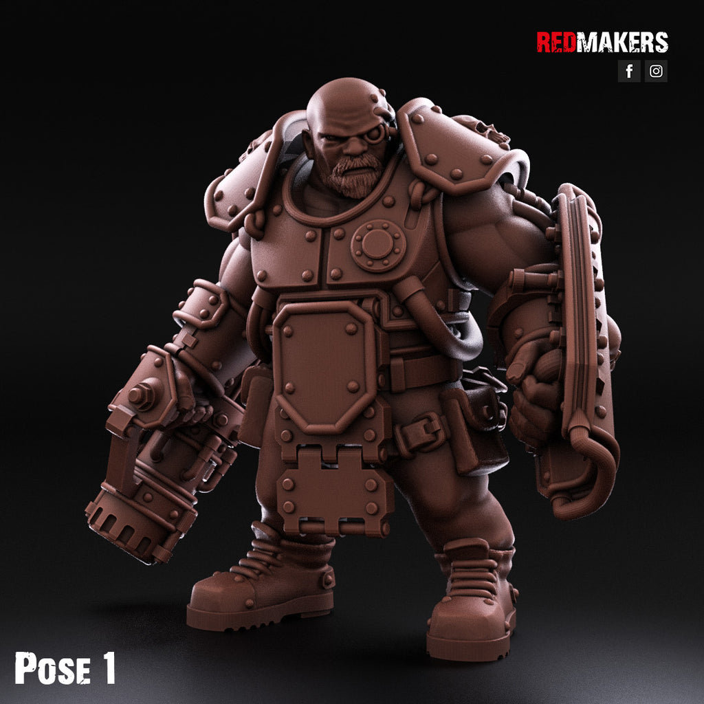 Imperial Force Abhuman Armored Giants Squad (5)