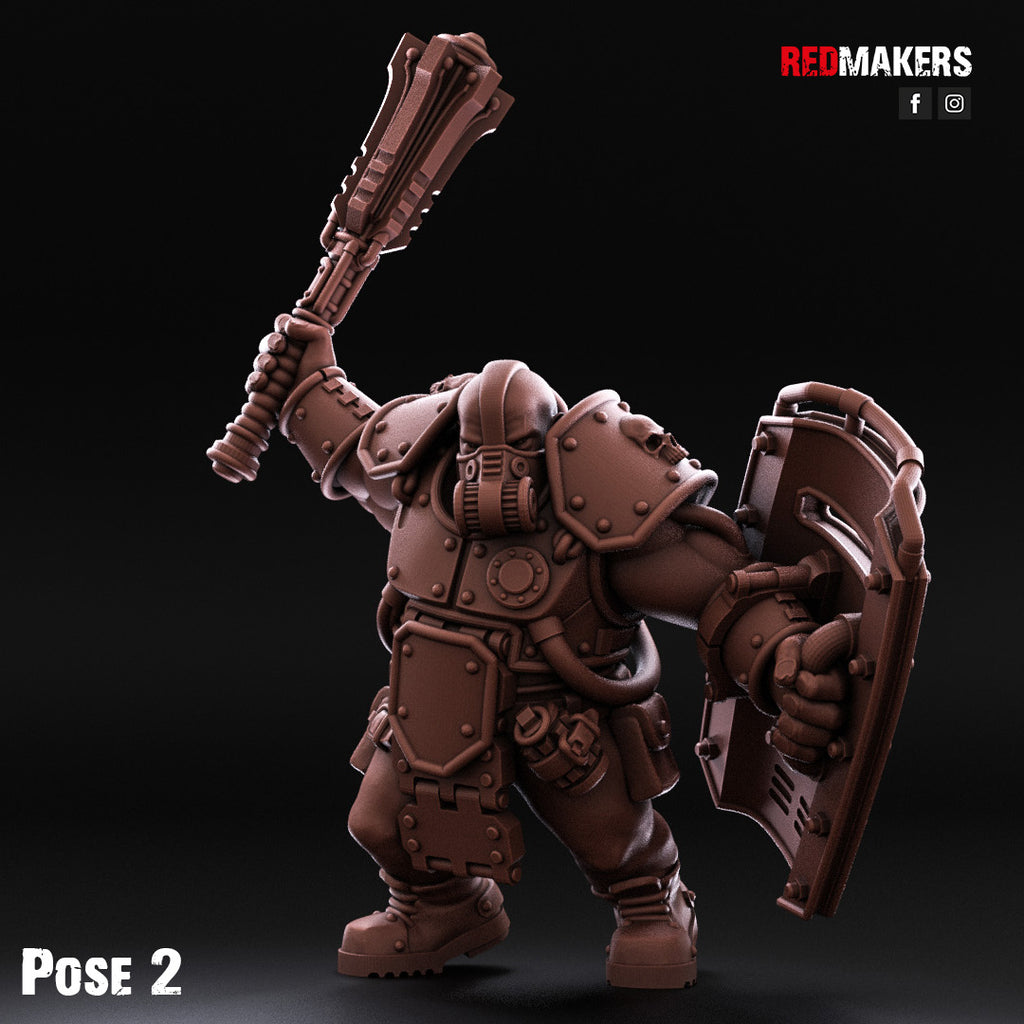 Imperial Force Abhuman Armored Giants Squad (5)