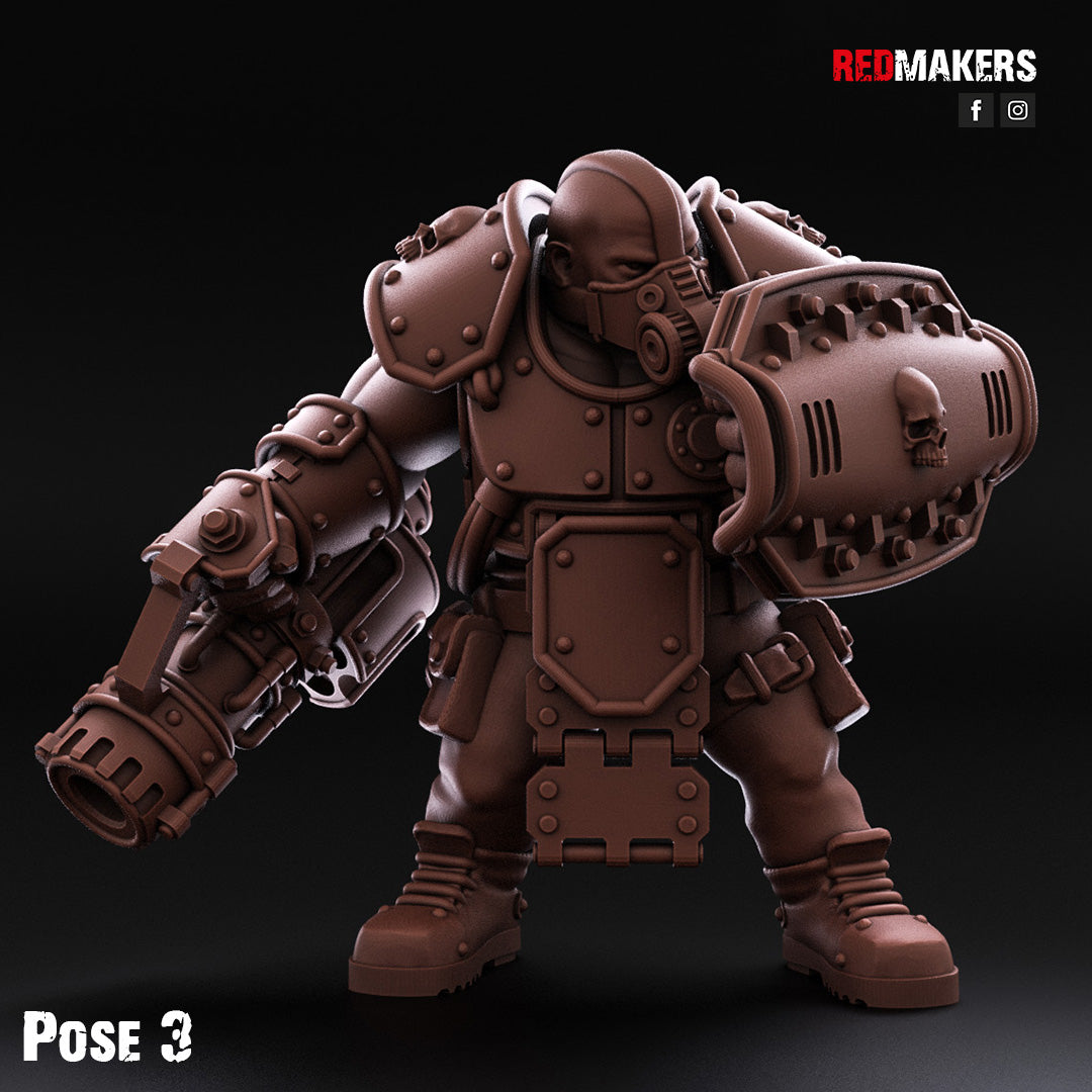 Imperial Force Abhuman Armored Giants Squad (5)
