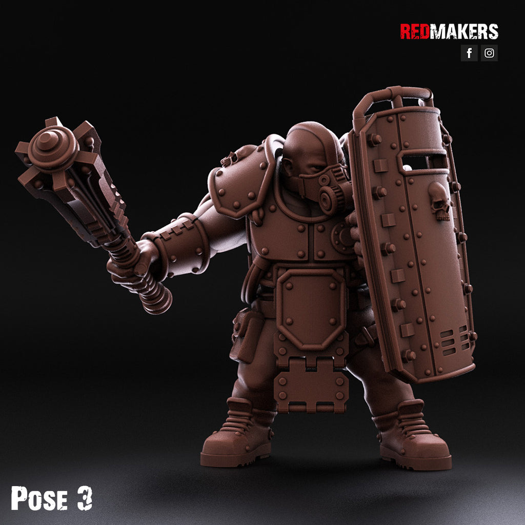 Imperial Force Abhuman Armored Giants Squad (5)