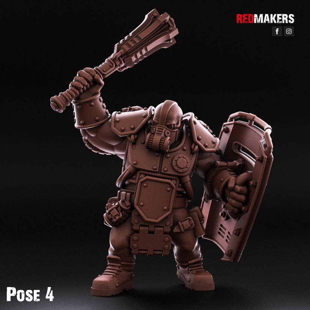 Imperial Force Abhuman Armored Giants Squad (5)